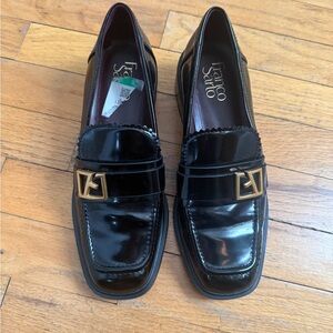 Franco Sarto Women’s Black Loafers
